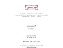 Tablet Screenshot of leopard.ee