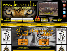Tablet Screenshot of leopard.tv